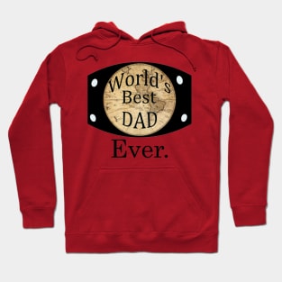 ''world's best dad ever'' wrestling belt Hoodie